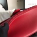 Gucci Red GG Marmont Small Shoulder Bag With Handle