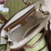 Gucci Horsebit 1955 Mini Top Handle Bag in GG Canvas with Brown Leather