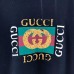 Gucci Men Oversize Sweatshirt With Gucci Logo In 100% Cotton-Black