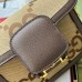 Gucci Horsebit 1955 Mini Bag in Camel Jumbo GG Canvas