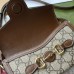 Gucci Horsebit 1955 Mini Bag in Beige GG Supreme Canvas