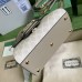 Gucci Horsebit 1955 Mini Handbag in White GG Supreme Canvas