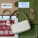 Gucci Horsebit 1955 Small Chain Bag in White GG Supreme Canvas