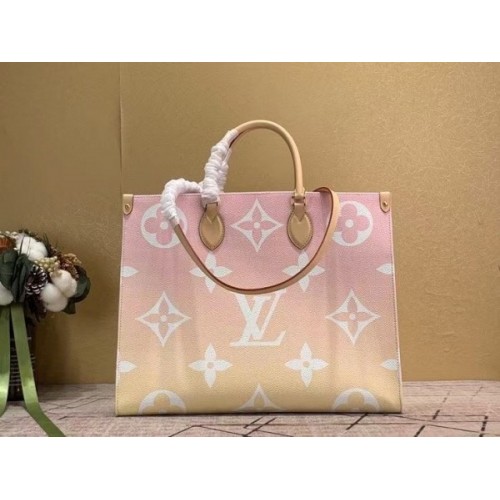 M45815 Louis Vuitton Monogram Coated OnTheGo GM Tote Bag