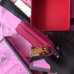 Gucci Pink Print Leather Card Case