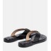 Gucci women's interlocking g thong sandal