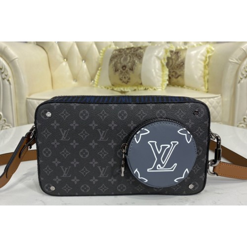 Louis Vuitton M69688 LV Volga on Strap bag in Monogram Eclipse canvas ...