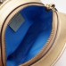 Gucci Pink Gold GG Marmont Mini Round Shoulder Bag