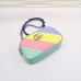 Gucci Leather Gg Marmont Small Shoulder Camera Bag 447632 Multicolored Pastel 2020