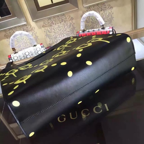 Gucci GucciGhost Leather Tote