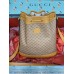 Gucci 602691 Disney x Gucci small bucket bag in Beige/ebony mini GG Supreme canvas