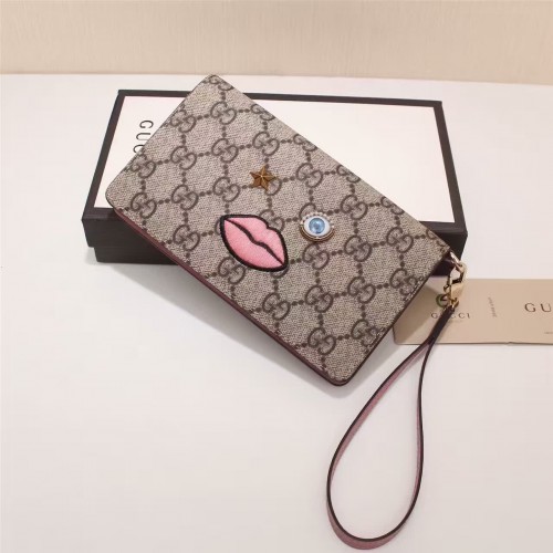 Gucci iPhone 6 Plus case with embroidered face 431405