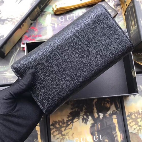 Gucci Zumi Grainy Leather Continental Wallet 573612 2019