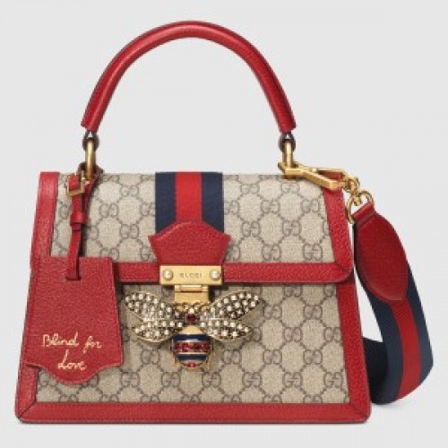 Gucci Queen Margaret GG Small Top Handle Bag