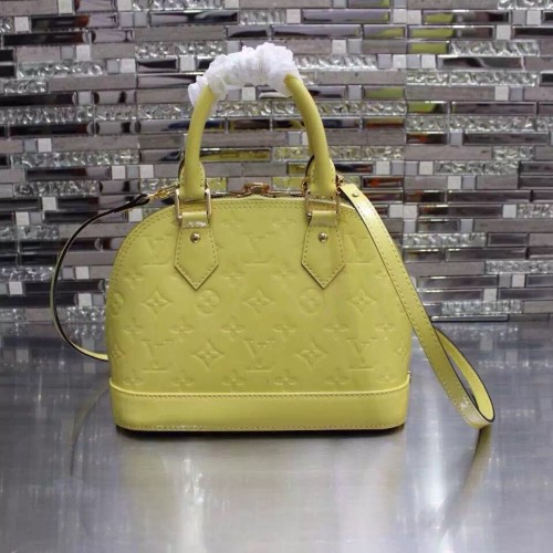 louis vuitton alma yellow