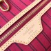 Louis Vuitton Monogram Canvas Neverfull MM tote M40996 Fuchsia