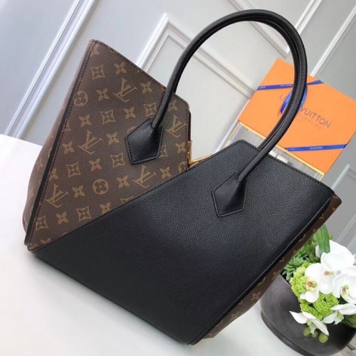 Louis Vuitton Monogram Canvas and Calf Leather V-cross Kimono Tote ...