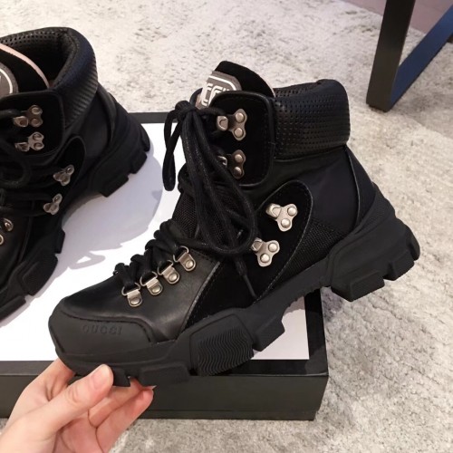 Gucci Flashtrek High-Top Lovers Sneakers 2018