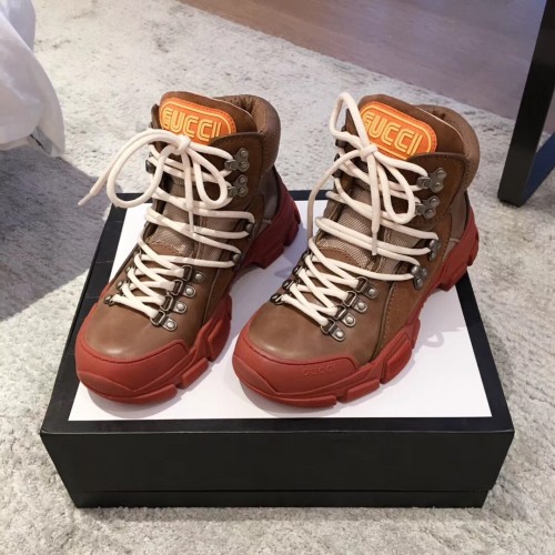 Gucci Flashtrek High-Top Lovers Sneakers 2018