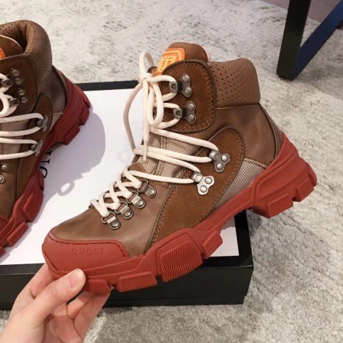 Gucci Flashtrek High-Top Lovers Sneakers 2018