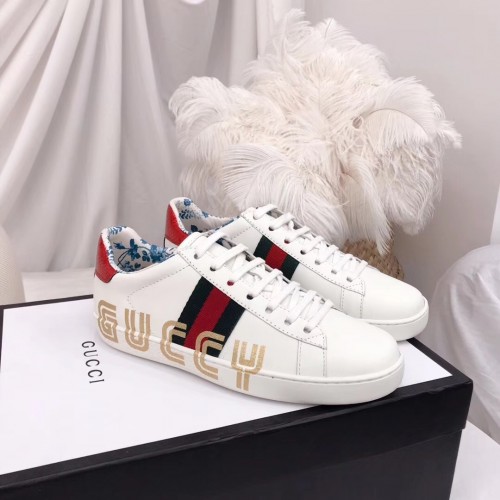 Gucci Web Guccy Lovers Sneakers White 2018