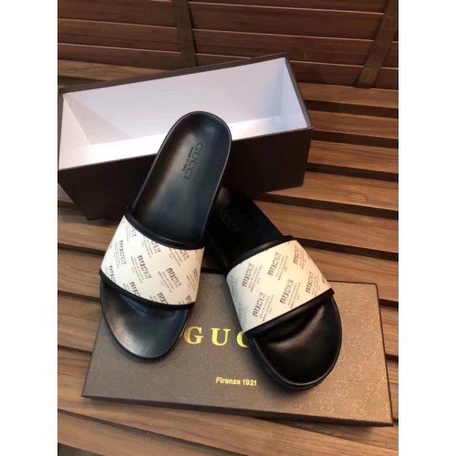 gucci white men's slides