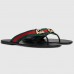 Gucci Men’s thong sandal with Web