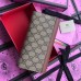 Gucci GG Supreme Continental Flap Wallet