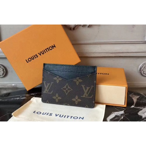 Louis Vuitton M60166 Neo Porte Cartes Monogram Macassar Canvas Wallets ...