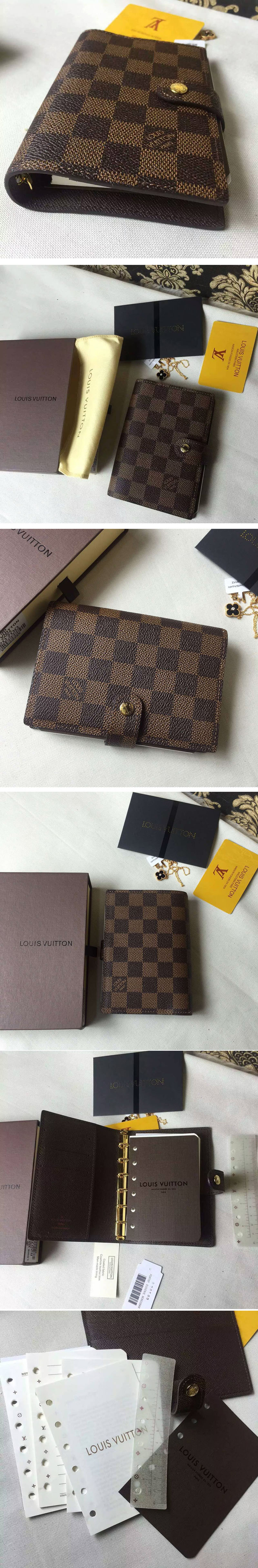 Replica Louis Vuitton R20700 Damier Ebene Canvas Wallet