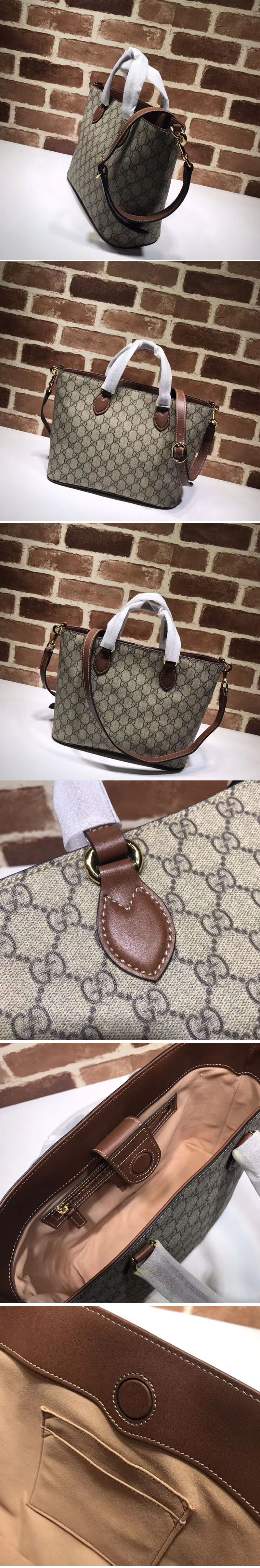 Replica Gucci 473887 GG Supreme Bosco tote Bags