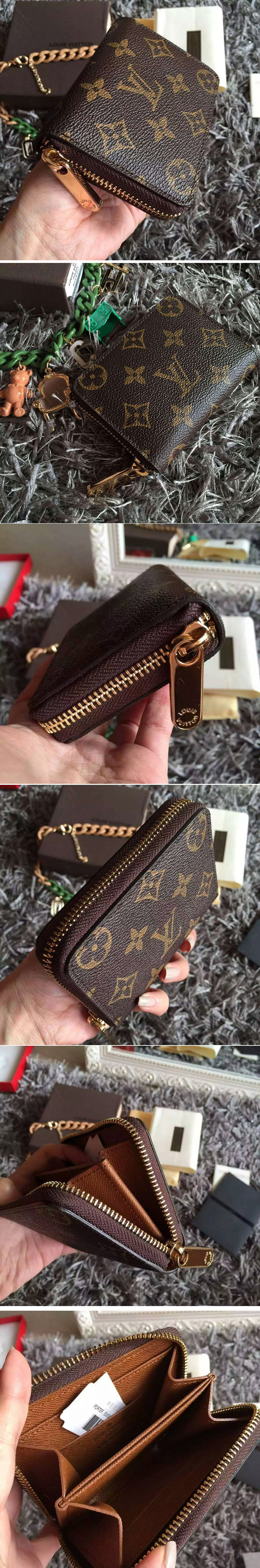 Replica Louis Vuitton M60067 Zippy Coin Purse Monogram Canvas 