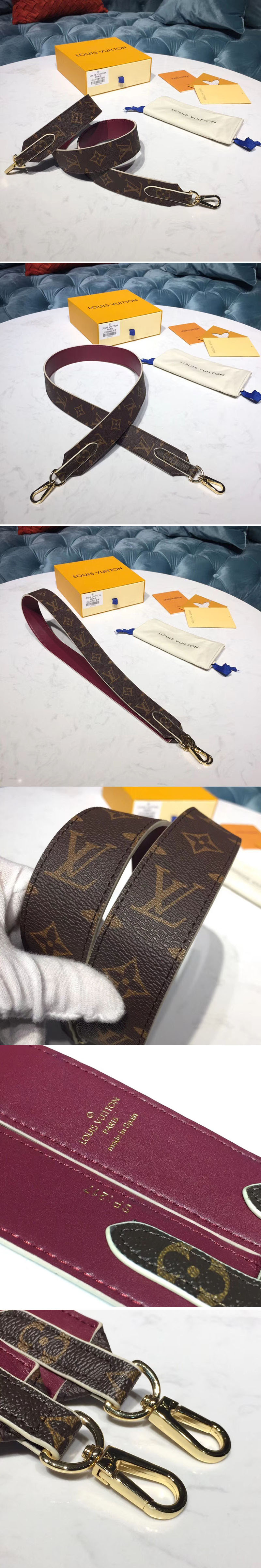 Replica Louis Vuitton J02286 LV Bandouliere Monogram Canvas Purple