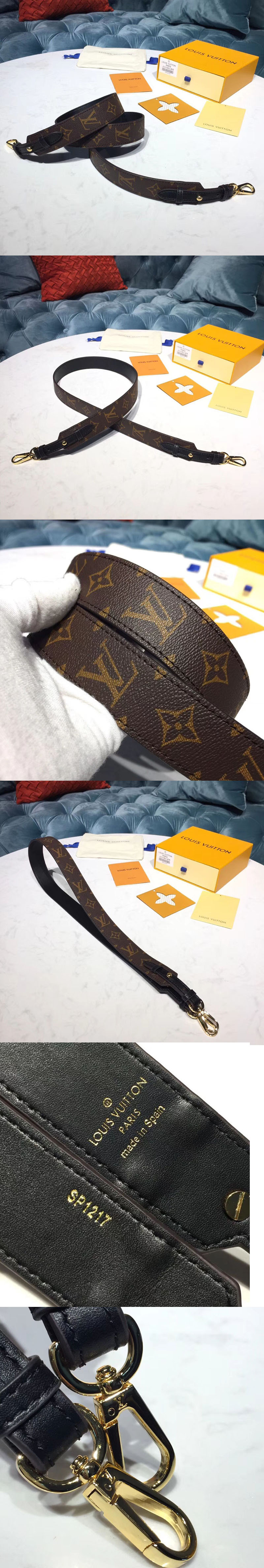 Replica Louis Vuitton J02331 LV Bandouliere XL Monogram Canvas Black