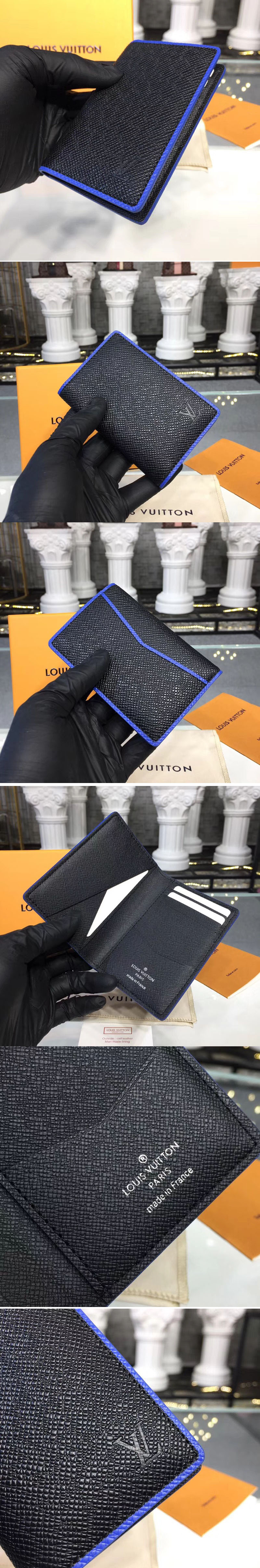 Replica Louis Vuitton Pocket Organizer Monogram Eclipse M69250
