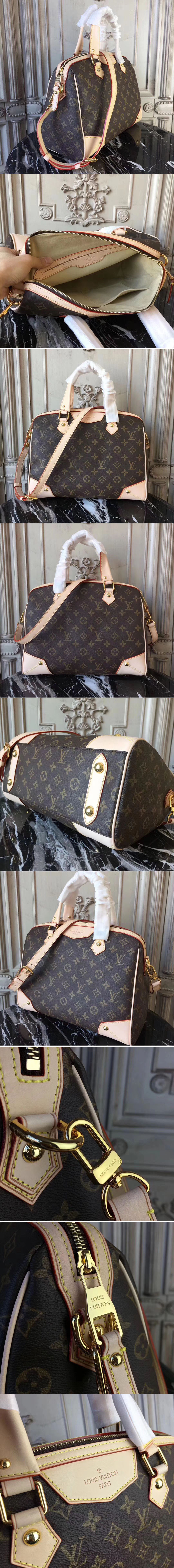 Replica Louis Vuitton M40325 Monogram Canvas Retiro MM Bags