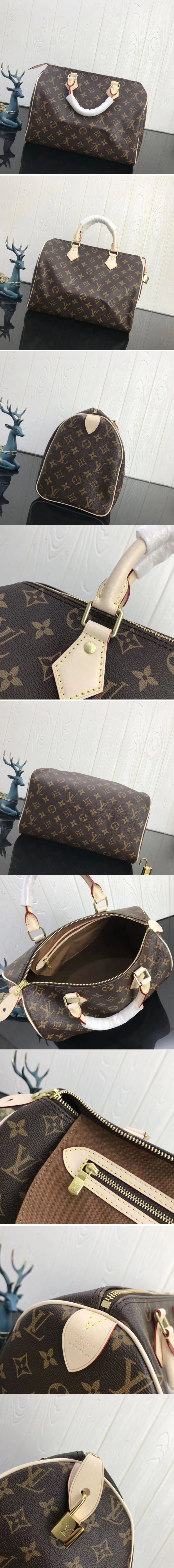 Replica Louis Vuitton M41108 LV Speedy 30 Monogram Canvas