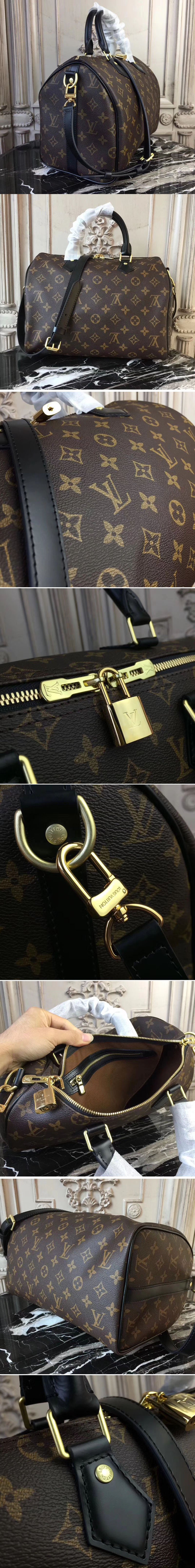 Replica Louis Vuitton M41112 Speedy Bandouliere 30 Monogram Canvas Bags