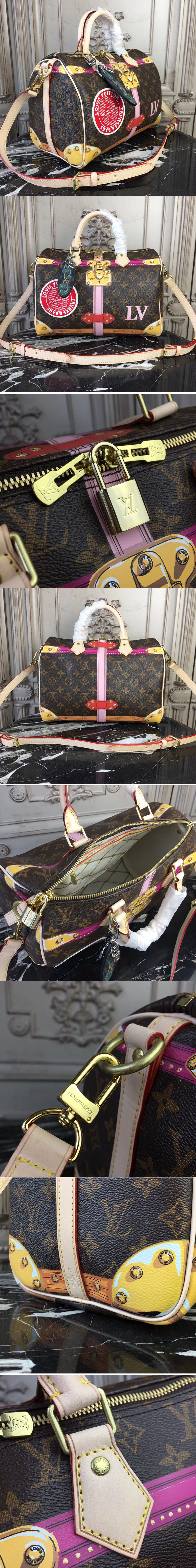 Replica Louis Vuitton M41386 Speedy 30 Monogram Canvas Bags