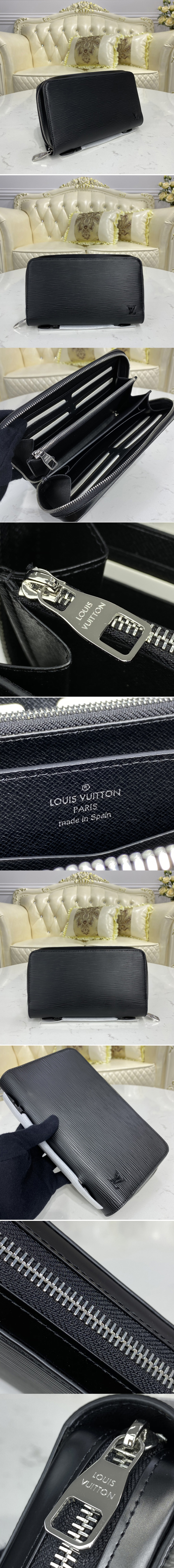 Replica Louis Vuitton M44275 LV Zippy XL Wallet In Epi Leather