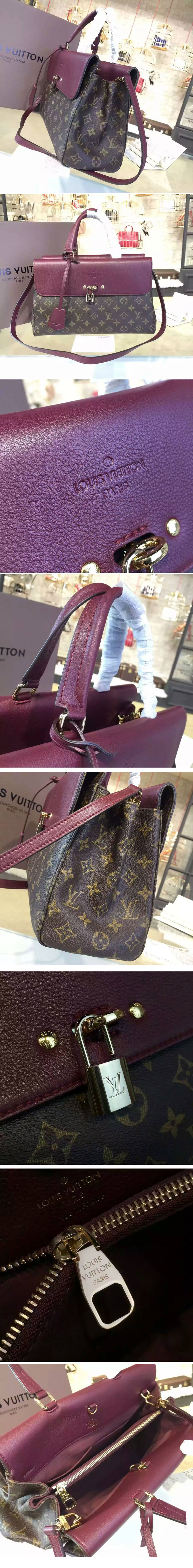 Replica Louis Vuitton M41738 Monogram Canvas Venus Bag Purple