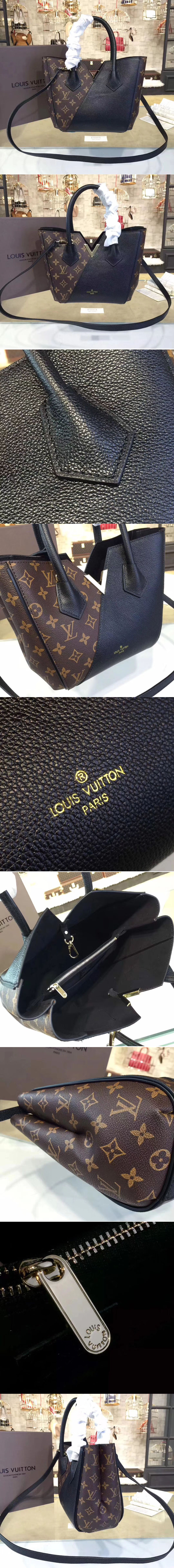 Replica Louis Vuitton M41855 Kimono Pm Monogram Canvas Bags Black