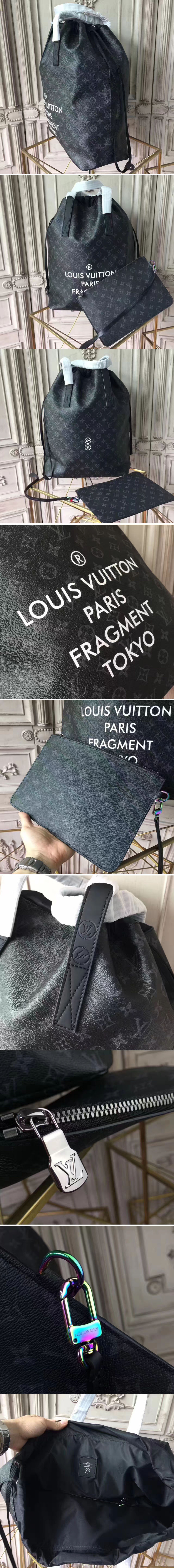 Replica Louis Vuitton M43418 Monogram Eclipse Canvas Nano Bags 