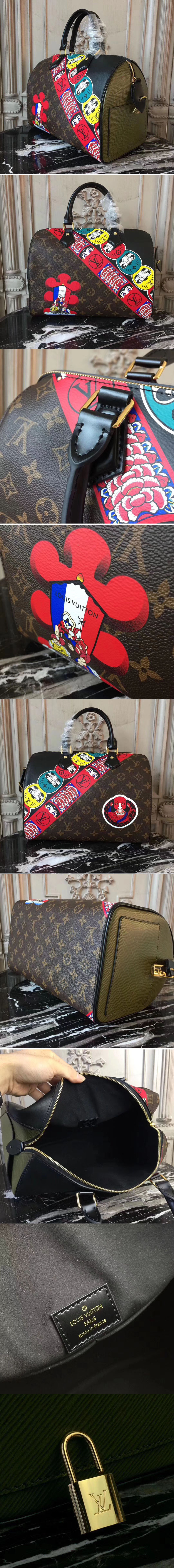 Replica Louis Vuitton M43505 Speedy 30 monogram Canvas Bags