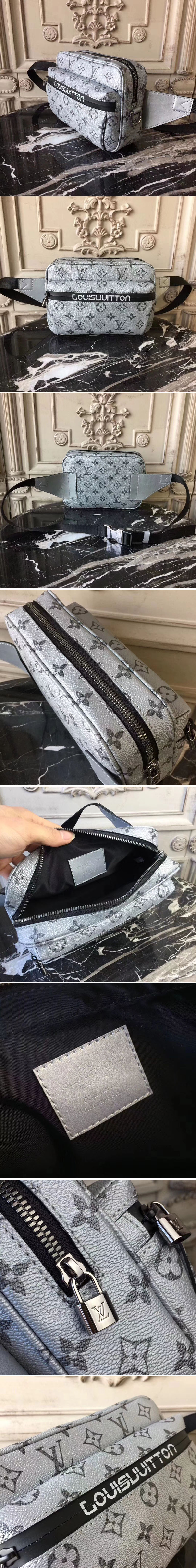 Replica Louis Vuitton M43828 Bumbag Monogram Bags Silver 