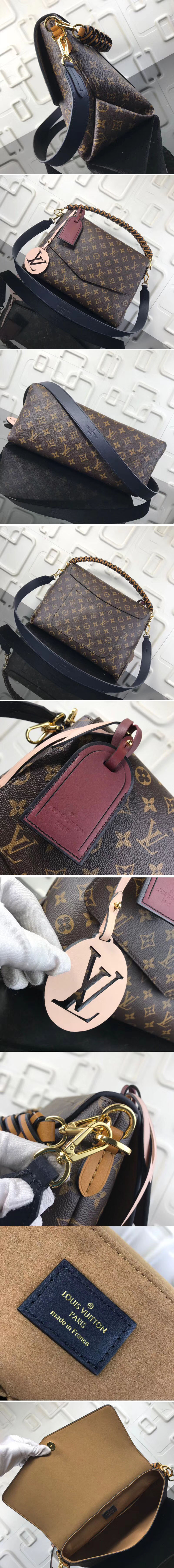 Replica Louis Vuitton M43953 LV Beaubourg MM Monogram Canvas Bags