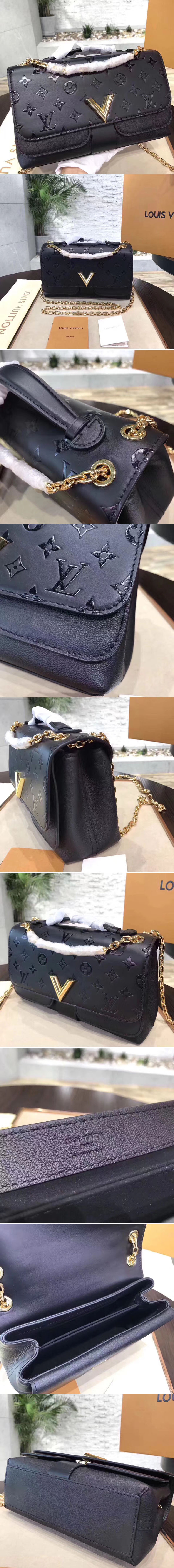 Replica Louis Vuitton M42899 Very Chain Bag Black