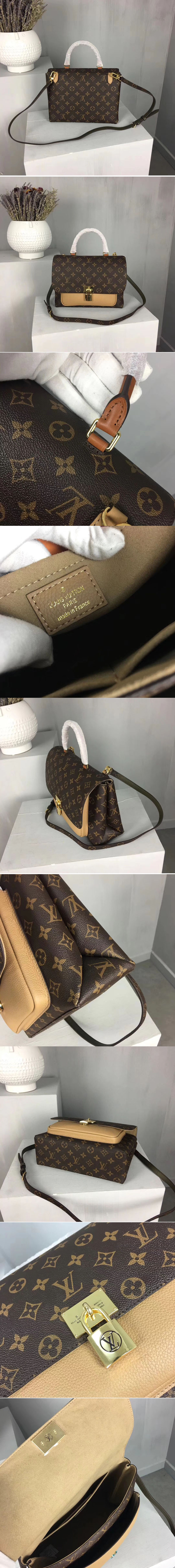 Replica Louis Vuitton M44257 Marignan Messenger Monogram Canvas Bags