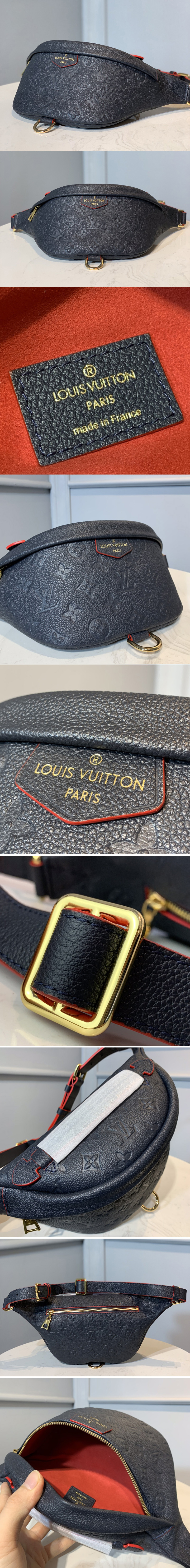 LOUIS VUITTON M44812 Monogram Empreinte BumBag Body Bag Leather