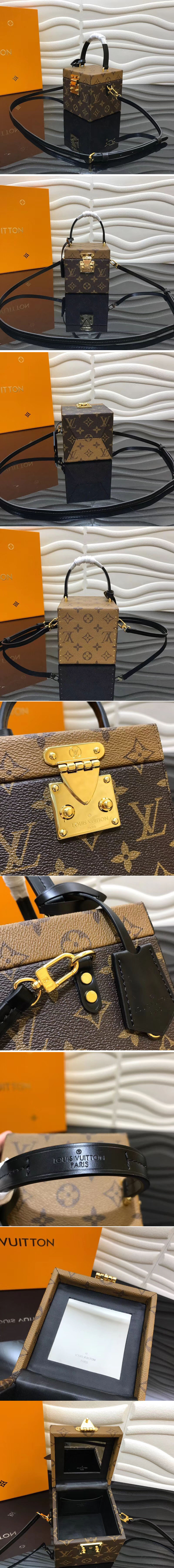 Replica Louis Vuitton M52466 LV Bleecker Box Monogram Canvas